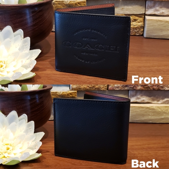 **SALE - Last One!** NEW Coach Calf Leather Wallet - Picture 4 of 6